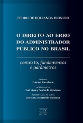 Capa do e-book O Direito ao Erro do Administrador Público no Brasil